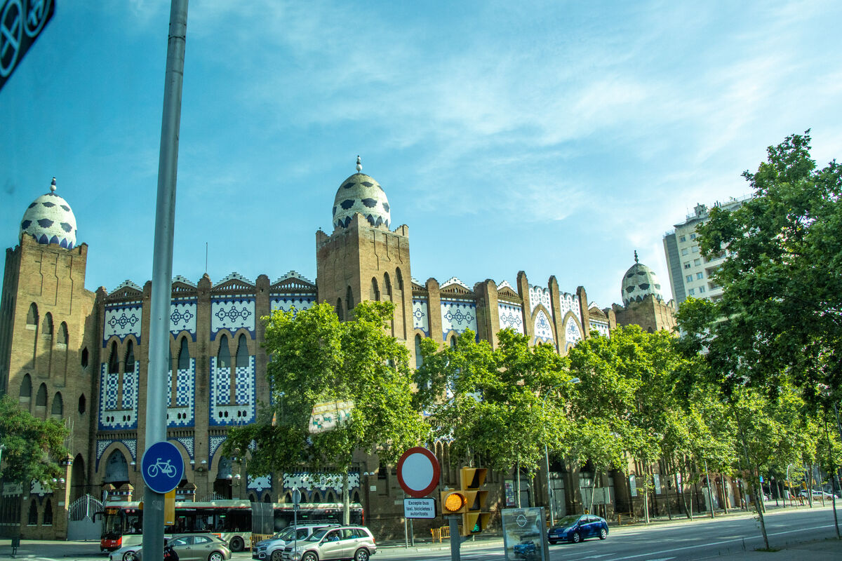 Plaza de Toros Monumental de Barcelona...