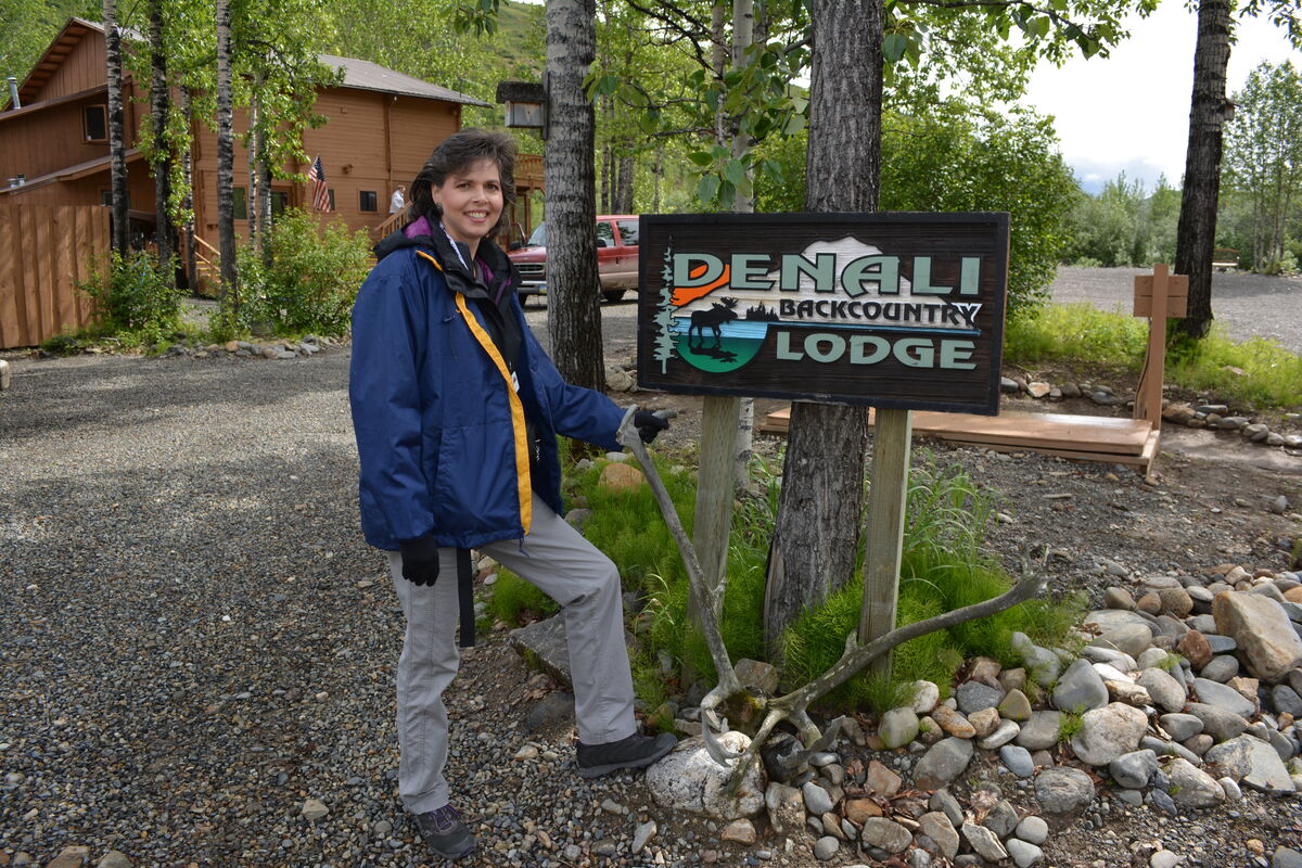 3. Denali Backcountry Lodge was the deepest part o...