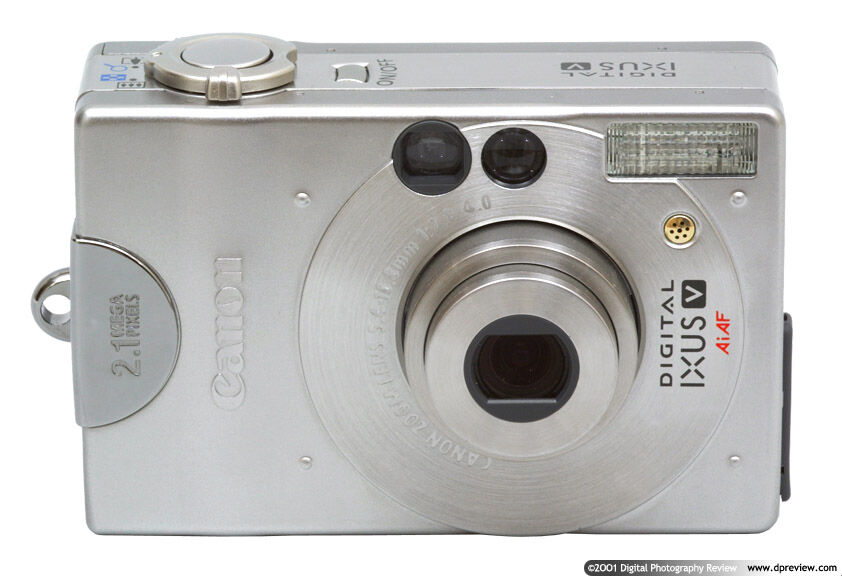 This is what the Canon IXUS V looked like and the ...