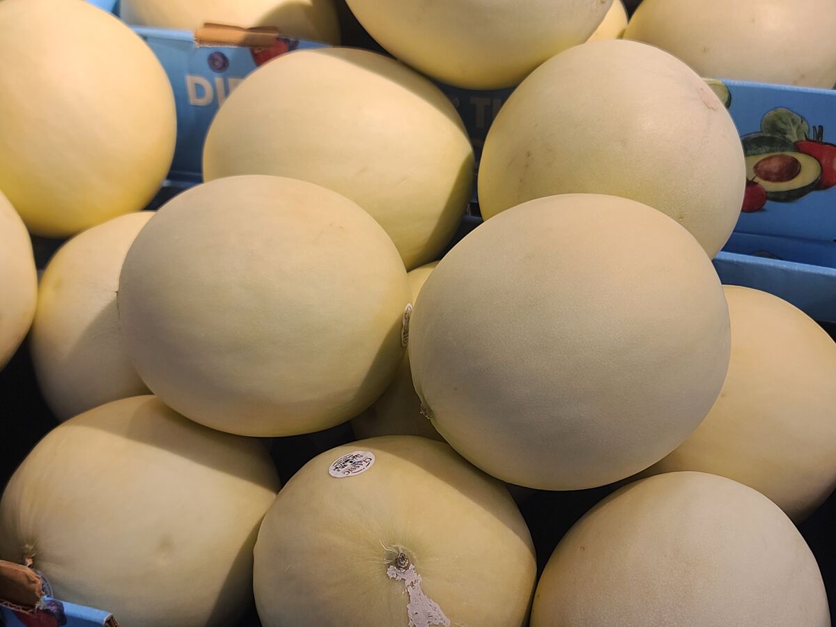 These melons are spheres....