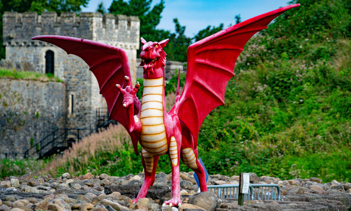 The Red Dragon is one of the national symbols of W...