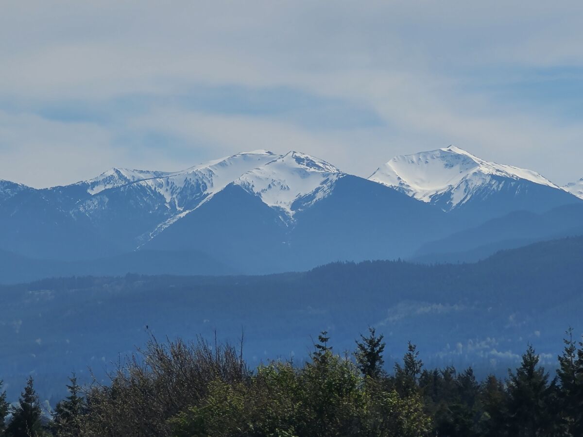 Olympic Mountains....