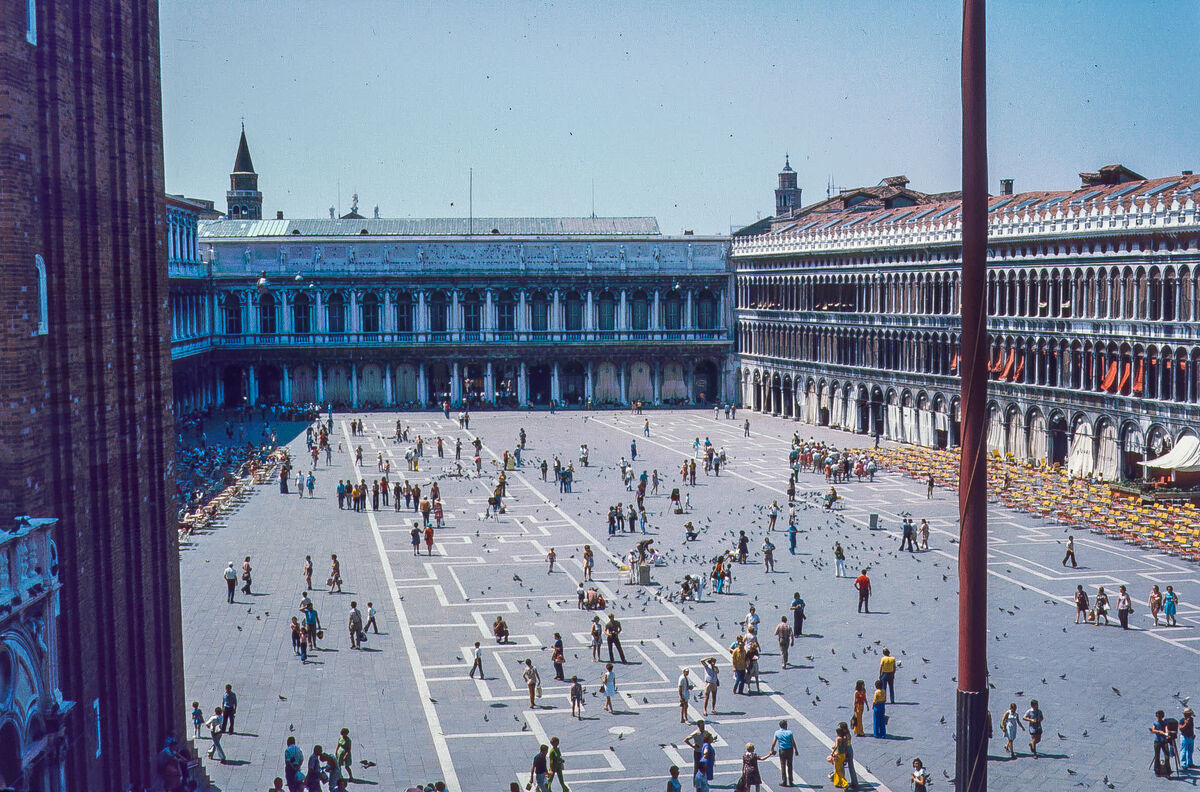 Piazza San Marco in 1973...