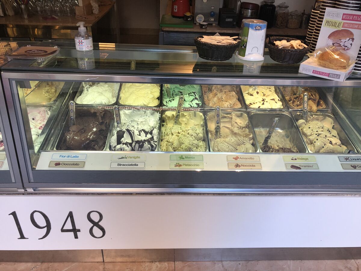 We chose this gelateria, enjoyed our gelato on our...
