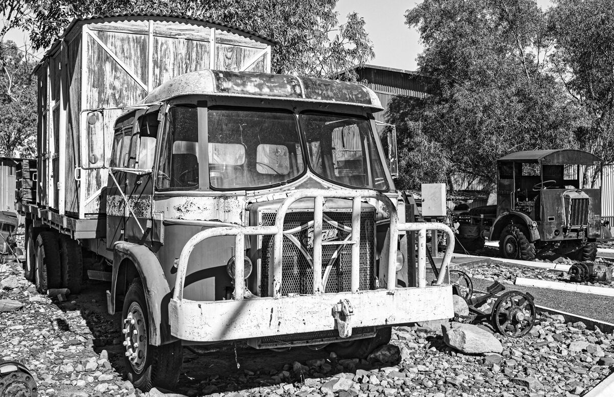1970's Foden six by four wheel drive flatbed truck...