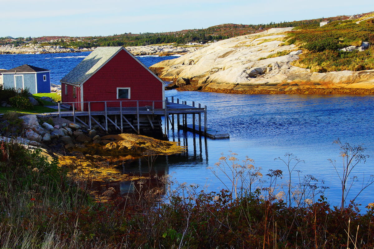 I loved this place. Peggy's Cove, Nova Scotia.  We...