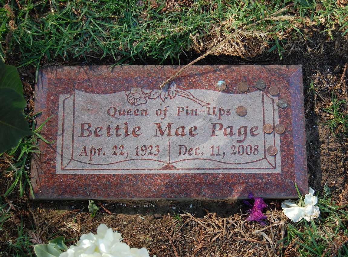 Bettie's Grave Marker....