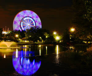 The Texas Star at speed.  by varying your shutter ...
