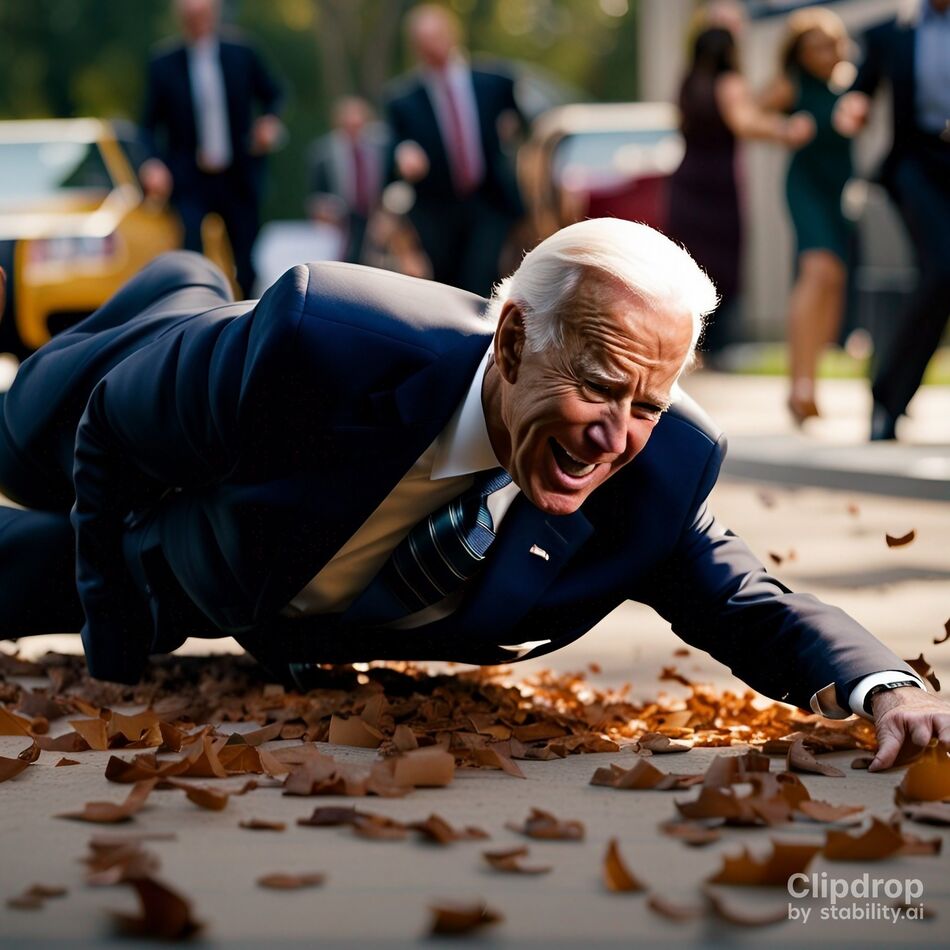 Biden: "Have I hit rock bottom yet?"...