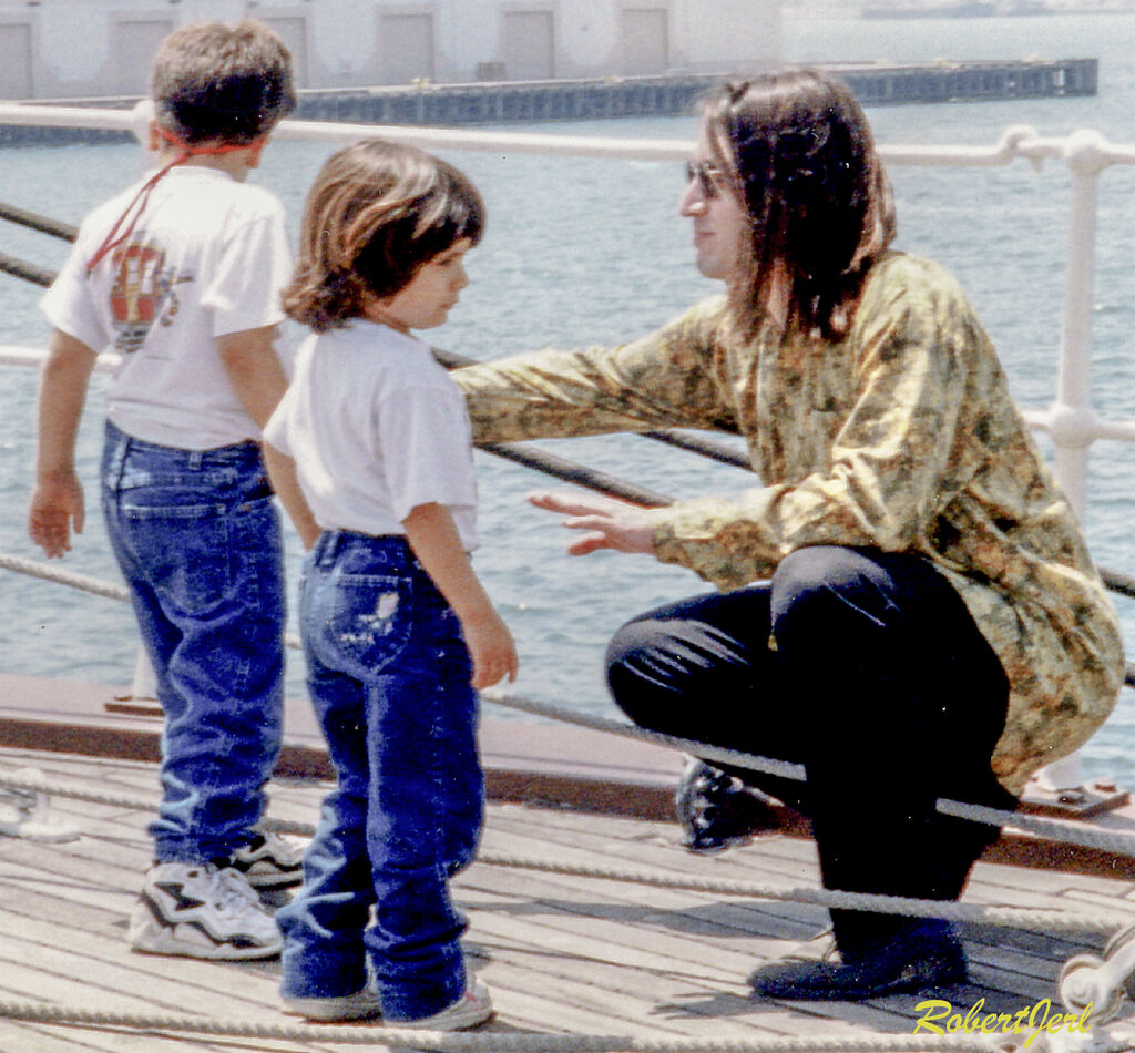Michael with sibling about 1998 (Jasmine 3, Jon 5,...