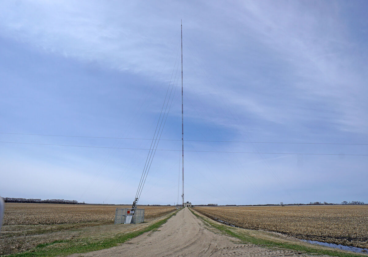 Antenna - as used by the KVLY-TV station, and at 2...
