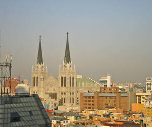 The Choong Hyun Presbyterian Church in Seoul, Sout...