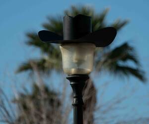 Wickenburg,AZ street lamp...
