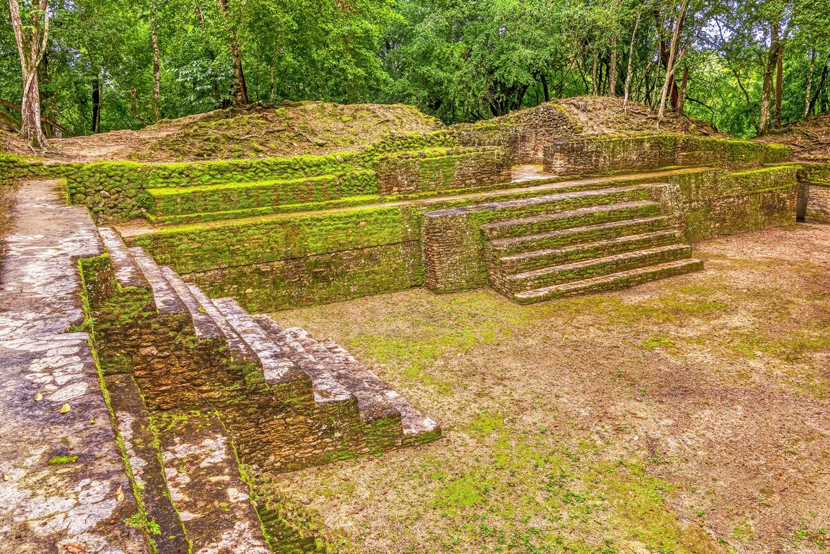 Belize, Cahal Pech Ruins: Cahal Pech is a Maya site located near the ...