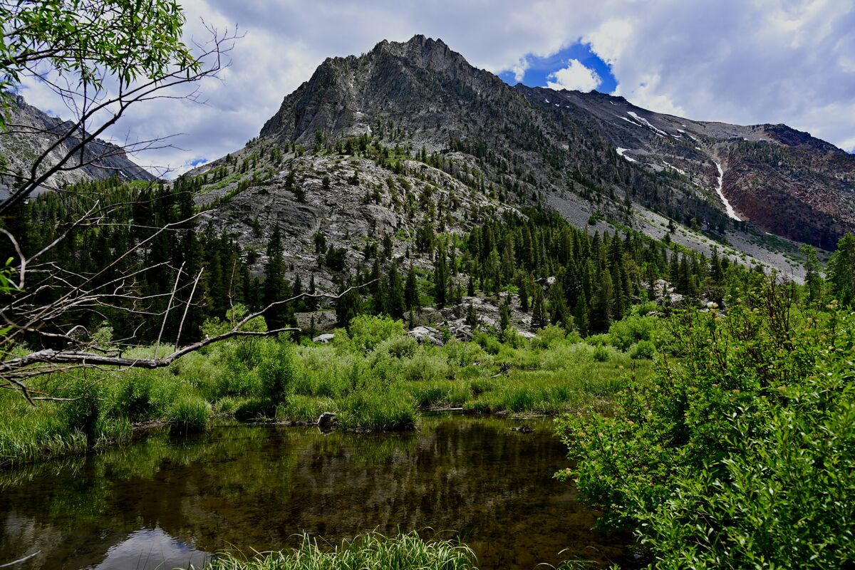 Lundy Lake Revisited-June 2024: Lake Lundy nestled away in the Sierra ...