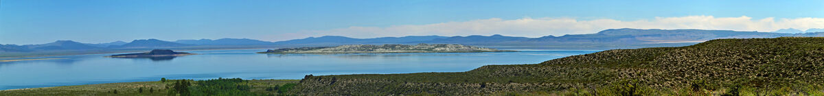 Mono Lake In Lee Vining, Ca: This Is A 10 Photo Pano Taken Handheld 