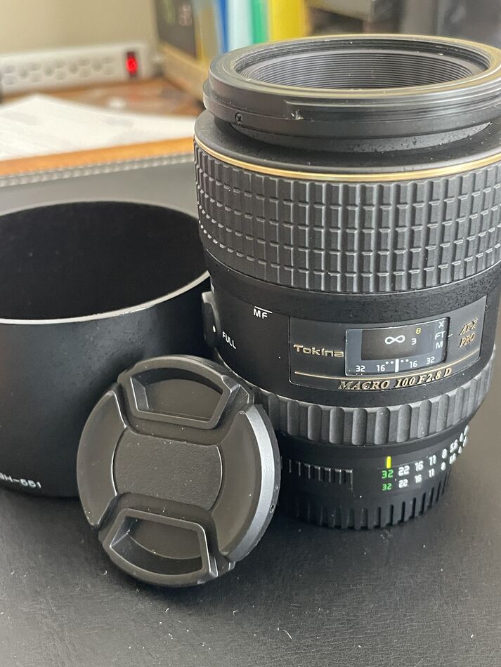 Tokina ATX-i 100mm f/2.8 FF Macro Plus Lens (Canon EF / Beyaz