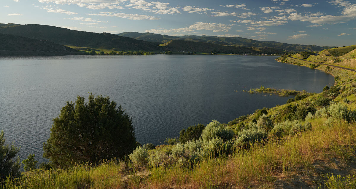 Echo Reservoir: Last week I decided to see how Mirror Lake was doing ...