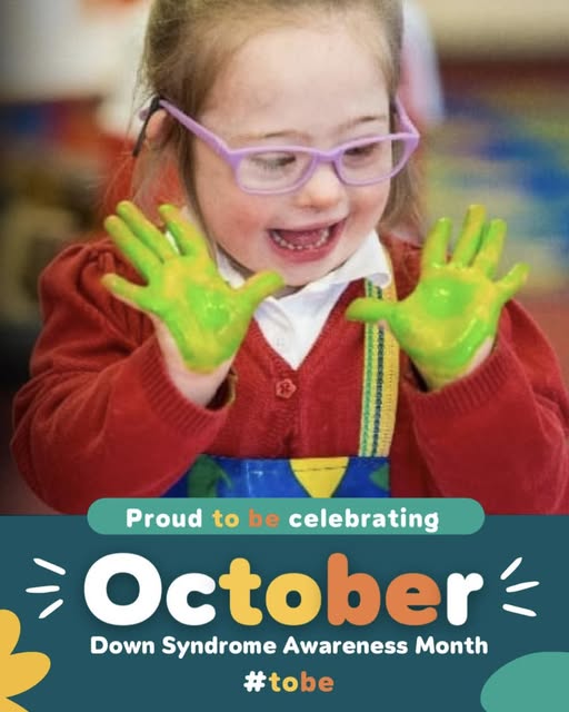 OCTOBER.. WORLD DOWN SYNDROME AWARNESS MONTH...