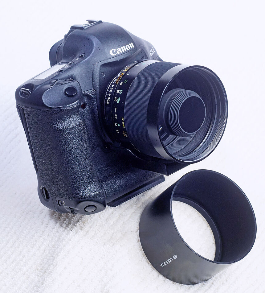 Tamron 350mm f5.6 manual focus mirror lens - mini review: Back in