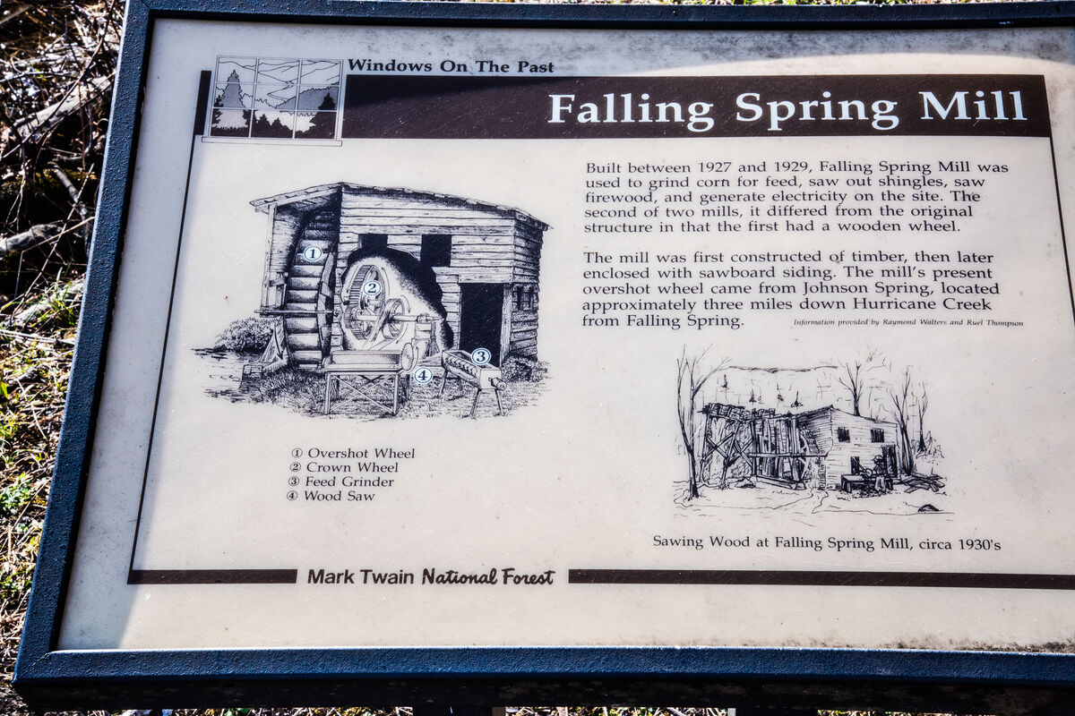 Fallen Spring Mill My trip to Falling Spring Mill: 1.13.2026 I left the house looking for ...