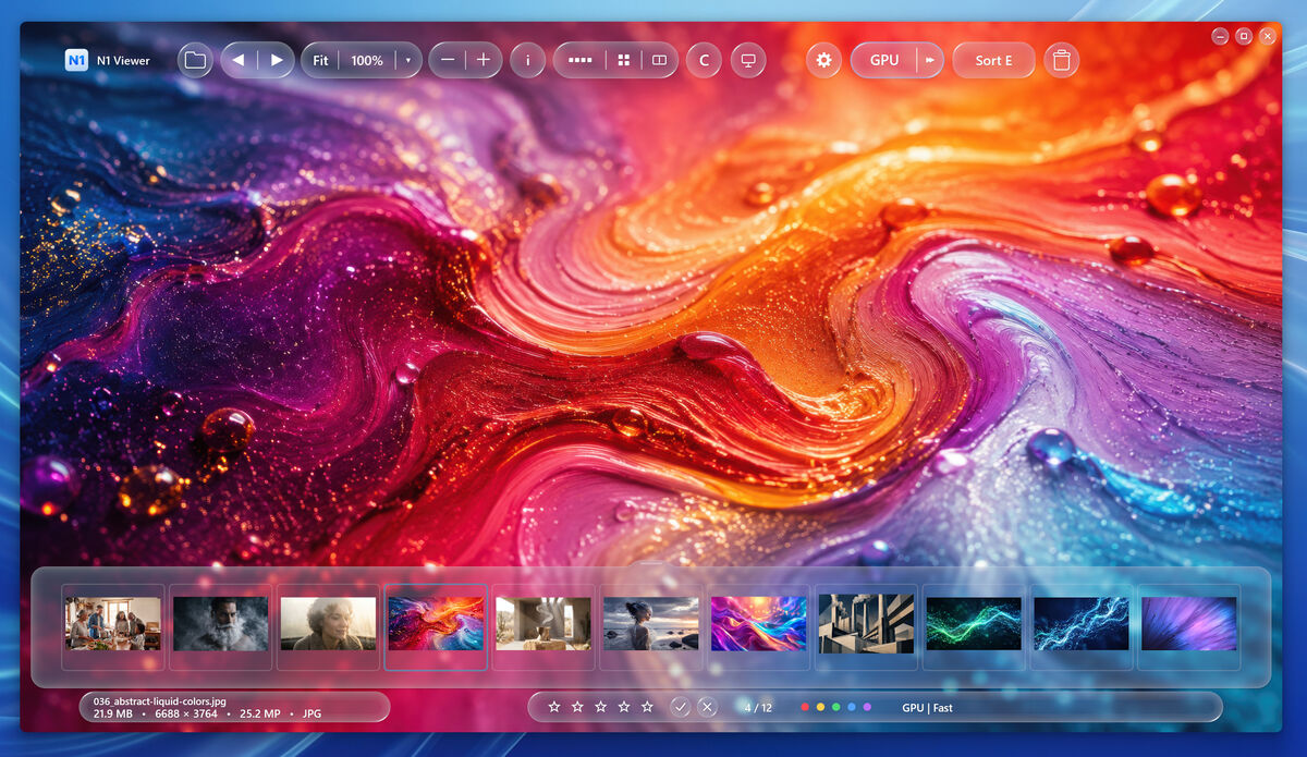 Photo Viewing Folder N1 Viewer — Windows Photo Viewer for RAW/JPEG Culling, HDR/WCG and ...