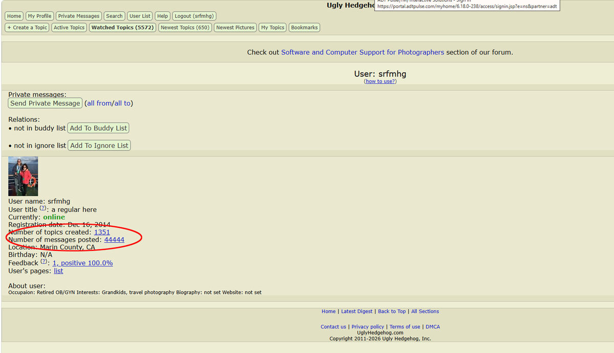 Magic Number 4: I happened to check my recent topics the other day and ...