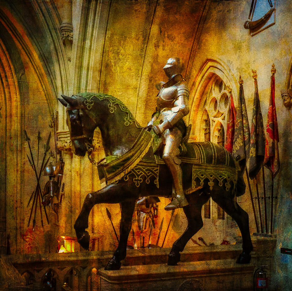 The Knight Rider [A Texturized Photo]: Here is a photo of a display in ...