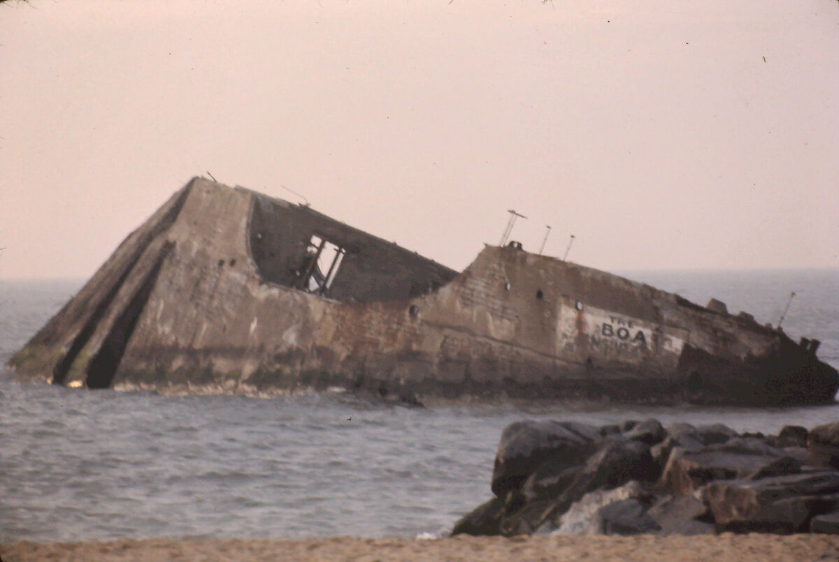 Ss Atlantic Rocks The Ravages of Elements and Time: There's a sunken ship a couple of ...