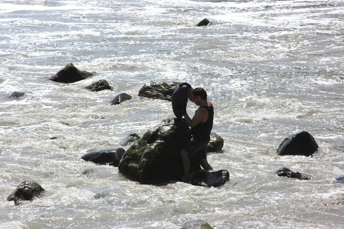 Balancing Rocks Surf Balancing: Here is a good one... At the beach I was watching a man in ...