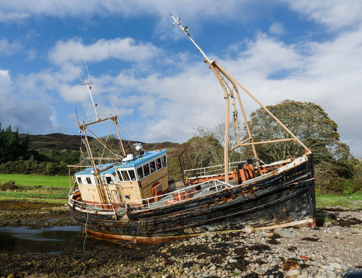 My Image Your Edit: Stranded Boat: This is your image this week (full ...