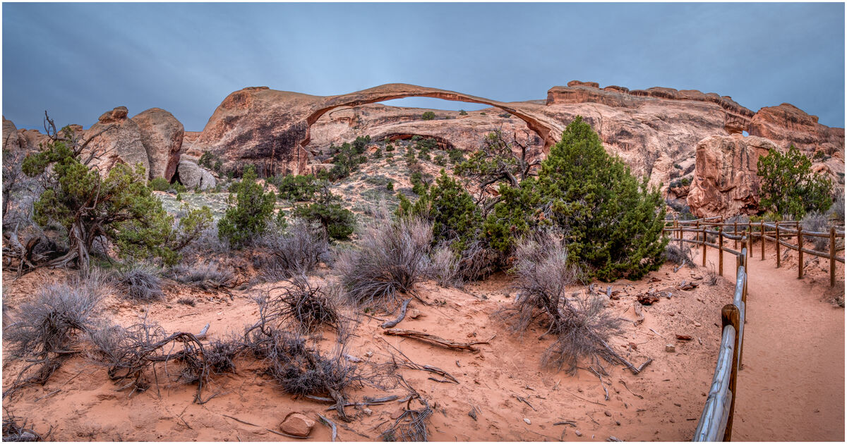 Landscape Arch: Early a.m., Arches NP.