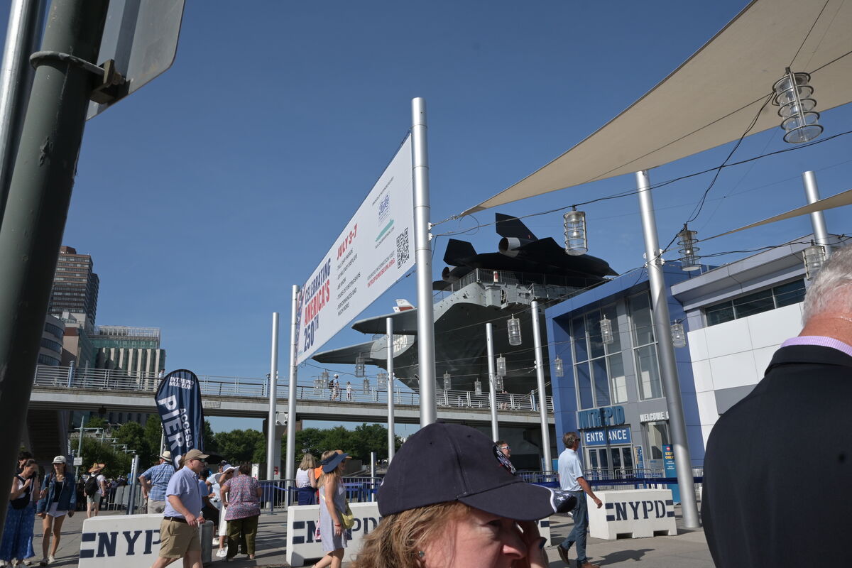Uss Intrepid Events USO Special Event on the pier next to the USS Intrepid in NY Harbor: We ...